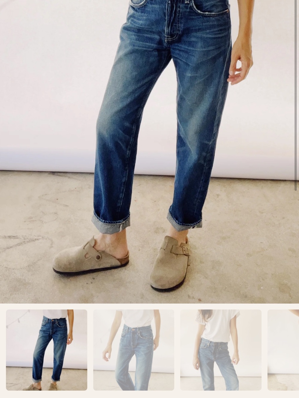 Hey Gang - the loose crop richman wash - size 29